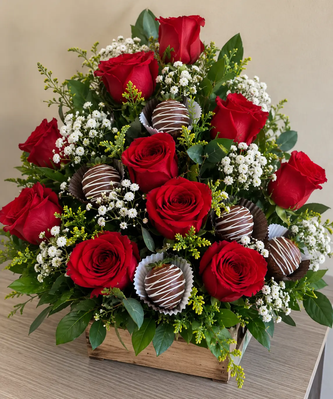 Ramo Amor con Chocolates