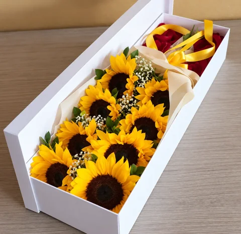 Caja de Girasoles