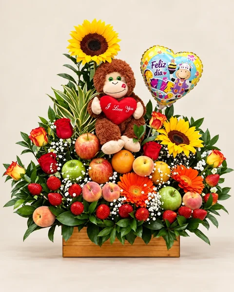 Ancheta Frutal con Peluche