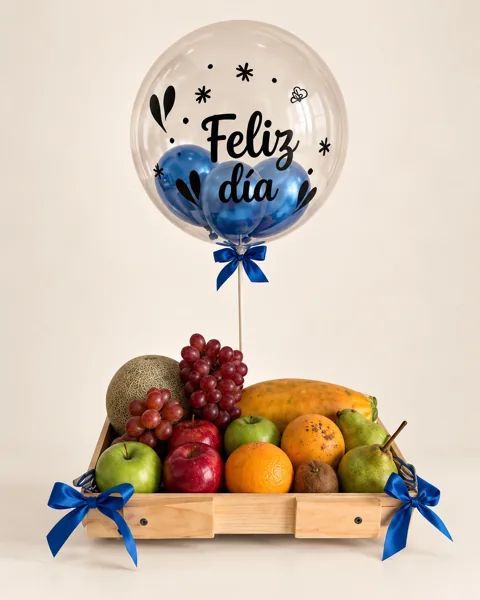 Bandeja Frutal Feliz Día
