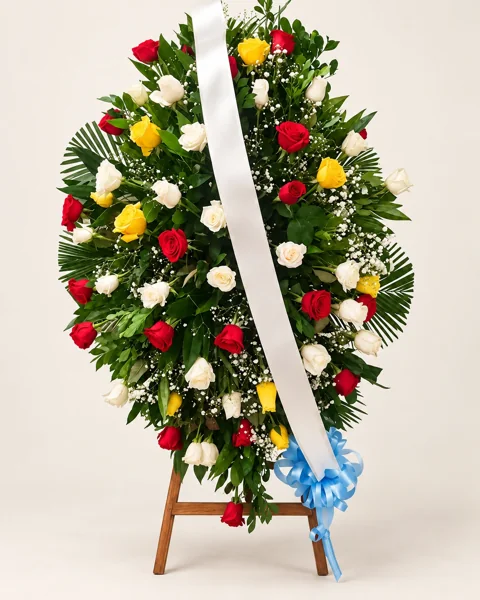 Homenaje de Rosas Tricolor